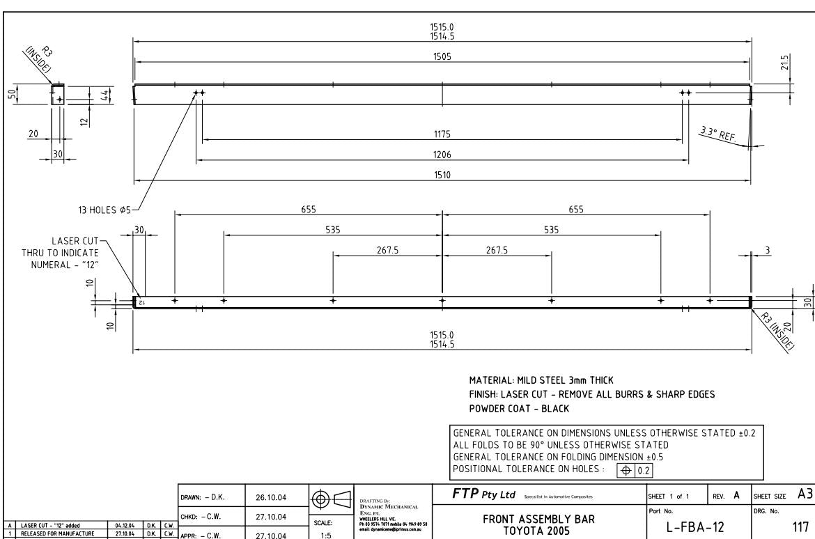 RA RC Rodeo Colorado Ute Lid Hinge Slots FEMALE for Carpeted Fibreglass Lids SET-A Hinges & Screws